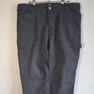 Carhartt Men's Charcoal Gray Cargo Work Pants